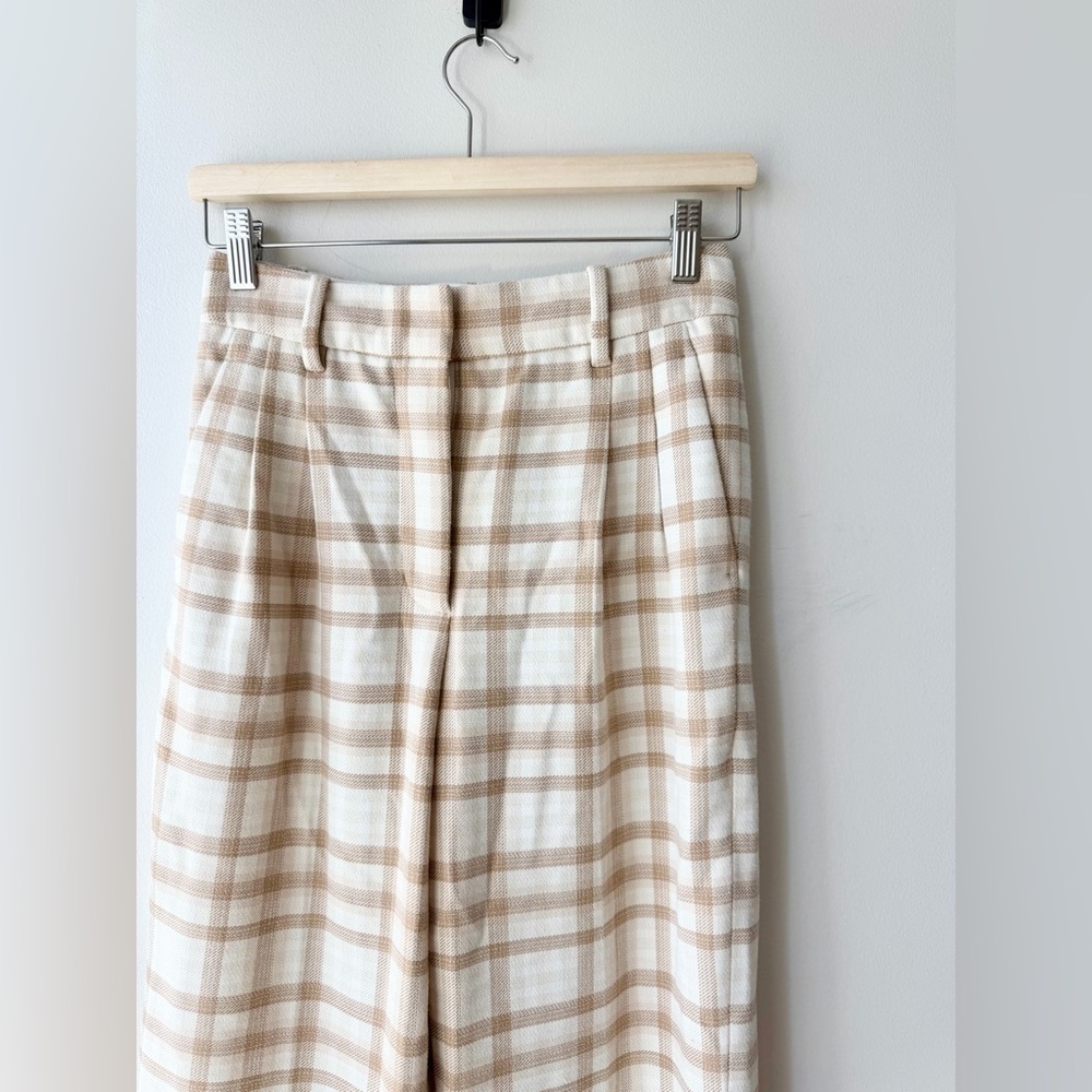 Wilfred Effortless Pants in Checkered Twill - Picture 8 of 9